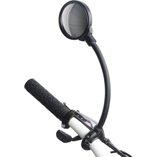 1 pcs Bicycle Rear View Glass Mirror Bike Cycling Wide Range Back Sight Reflector Angle Adjustable Left Right Rearview Mirrors