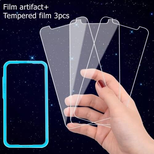 3PCS Tempered Glass For iPhone 12Pro MAX Full Cover Screen Protector Film For iPhone 12ProMAX Mini Protective Glass For Apple 12