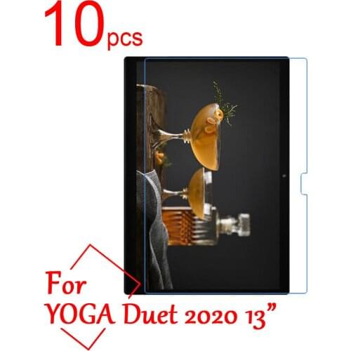 10pcs Ultra Clear/Matte/Nano Anti-Explosion Tablet Screen Protector for Lenovo YOGA Duet 2020 13" Laptop LCD Protective Film