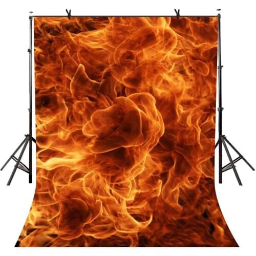 5x7ft Photography Backdrop Tumbling Flame Photography Background Studio Props