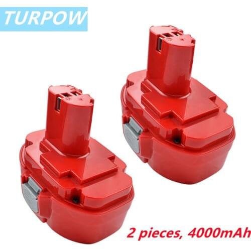 Turpow PA18 18V 4.0Ah Battery for Makita PA18 1822 1823 1835 6391D 6343D 4334D 8443D LS711D UB181D ML180 192827-3 Tools Battery