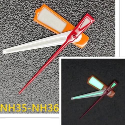 Watch Accessories Watch Strong Luminous Hands Watch Mechanical Stainless Steel Hands for NH35A NH36A 4R36A Replacement Parts