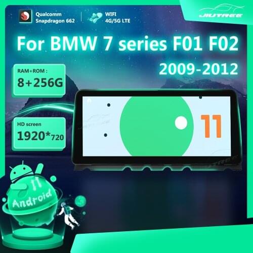 12.3 Inch 256G Android 11.0 Car Radio For BMW 7 Series F01 F02 2009-2012 System GPS Navigation Multimedia Player Stereo Reciver