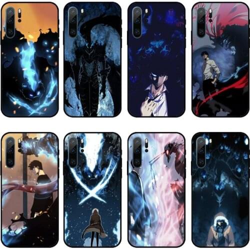Japan anime solo leveling Phone Case For Huawei honor Mate P 10 20 30 40 i 9 8 pro x Lite smart 2019 nova 5t