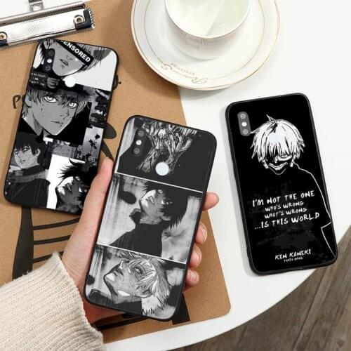 Anime Tokyo Ghouls terror horror Phone Case For Xiaomi Redmi note 7 8 9 t max3 s 10 pro lite funda cover coque shell