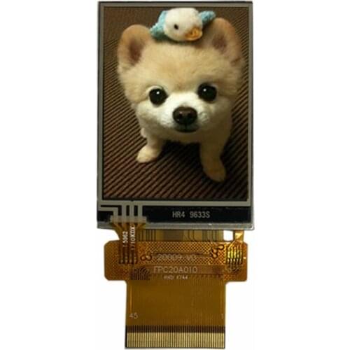 2.0 inch 240*320, ST7789V, MCU/SPI/RGB interface IPS LCD full veiwng angle high contrast with touch panel