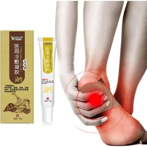 Cold-compress Gel Foot Heel Pain Relieve Back Shoulder Cervical Vertebra Ache Muscle Joints Rheumatism Detumescence Ointment 20g
