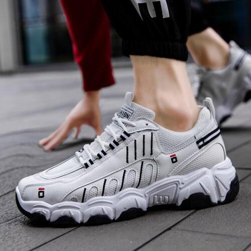 Mens Casual Sneakers Lightweight Comfortable Outdoor Walking Shoes Popular Fashion Comfortable Non-slip Soft bottom Shoes