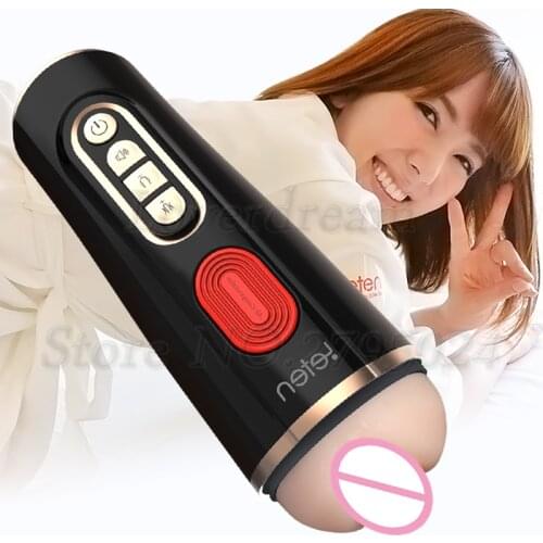 Leten Yui Hatano Realistic Vagina Real Pussy Male Masturbator 10 Modes Vibrating Voice Blowjob Sucking Clamping Sex Toys For Men