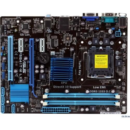 Asus P5G41T-M LX3 Desktop Motherboard LGA 775 Intel G41 DDR3 Core 2 Extreme Quad Duo Processors USB2.0 uATX VGA Mainboard