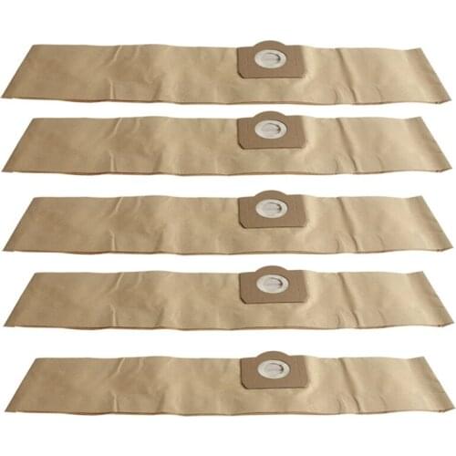 5Ps Vacuum Cleaner Dust Bags for Karcher WD3 WD3P MV3 6.959-130.0 Vacuum Cleaners (Pack of 5)