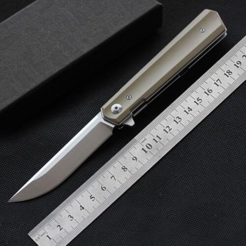 MK 9Cr18MoV 59hrc folding knife G10 Handle pocket folding knife camping hunting survival sharp tactical knives EDC tools