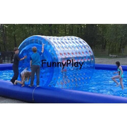 Cheap inflatable water roller,water cooling roller,inflatable water walking rollers ball for park,clear human hamster water ball