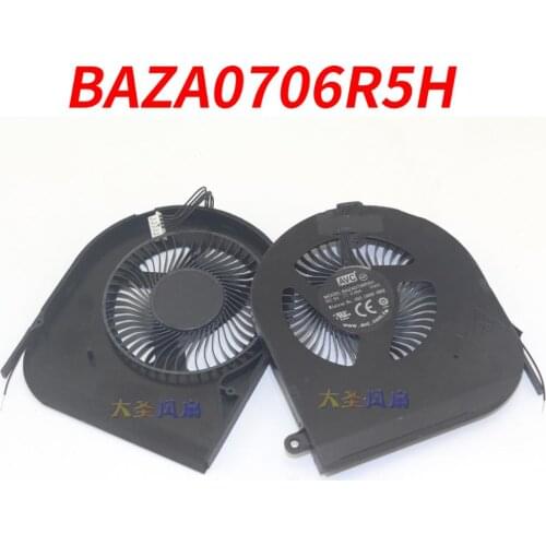 Original for Laptop Cooling Fan AVC BAZA0706R5H Y001/Y003 DC5V 0.50A