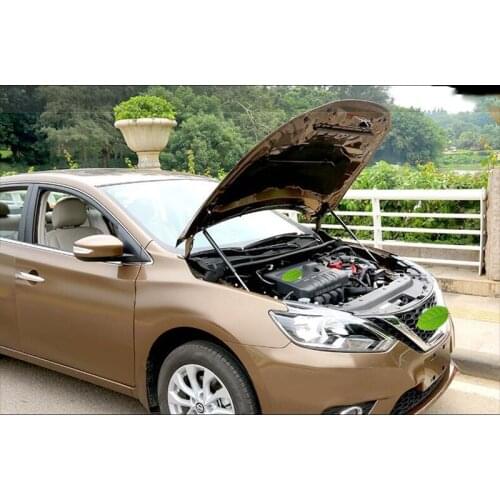 Fit for Pulsar Sentra Sylphy Car accessories Automotive engine hood hydraulic support bar car styling