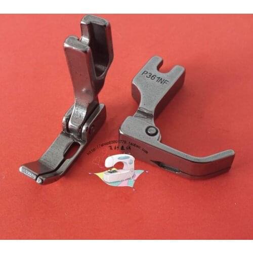 Industrial sewing machine parts presser foot Computer flat car long steel pin presser foot P361NF right pin hole distance 2.5mm