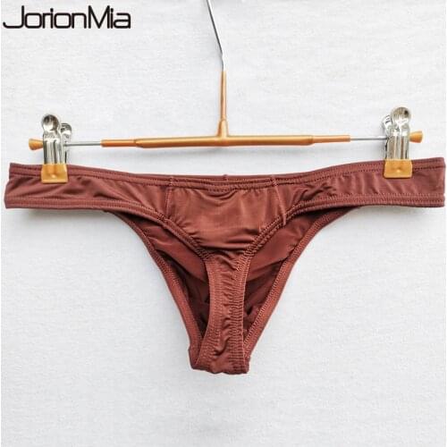 Sexy Mens Briefs G-Strings and Thongs Personal Briefs Bikini Underpants Man Jocks Tanga Underwear Shorts Exotic T-back YJ002