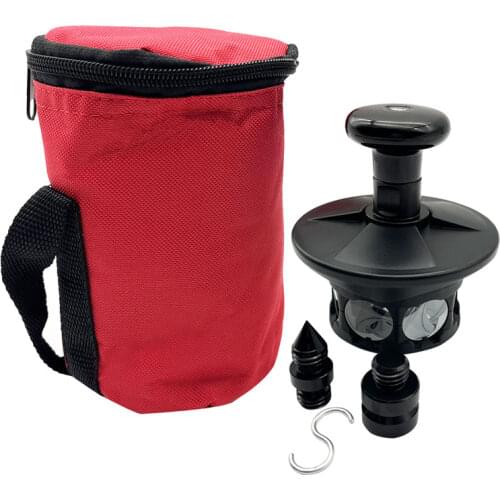 Brand new Trimble 360 Degree Sliver- Plated prism For Trimble Total Station Joint 5/8"X11 Female Thread