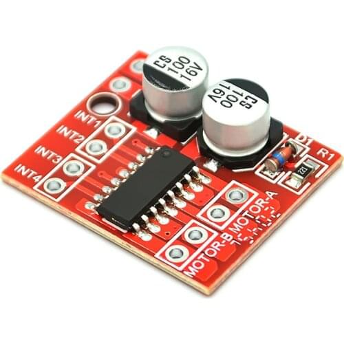 1pcs 2 DC motor drive module reversing PWM speed dual H bridge stepper motor Mini victory L298N