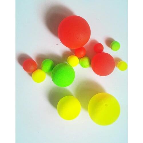 10pcs Diameter 10mm-20mm EPS Foam Fishing Float Hard Buoyancy Ball Float Gear Fish Float Outdoor Floating Fishing Accessory