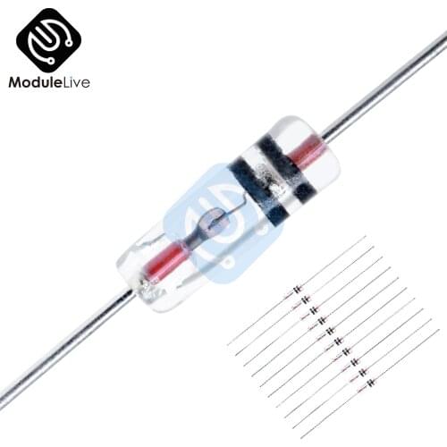 10Pcs GERMANIUM DIODE 1N34A DO-7 1N34 IN34A IN34 A New