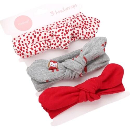 3Pcs/Set Baywell Newborn Baby Bow Flower Headbands Hair Band Cute Baby Elastic Bow Headwear Kids Gifts Girl Hair Accessories