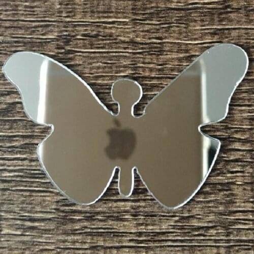 45PCS Butterfly limited stickers home decoration Multi-piece Package time-limited flower acrylic 3d sticker mirror wall