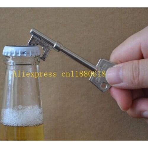 500pcs/lot Free Shipping Key Portable Bottle Opener Beer Bottle Can Opener Hangings Ring Keychain Tool