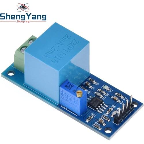 Active Single Phase Voltage Transformer Module AC Output Voltage Sensor for Arduino Mega ZMPT101B 2mA