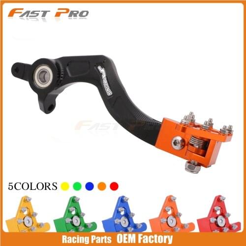 CNC aluminum Rear Foot Brake Pedal For KTM SXS SX XC XCW SXSF XCFW SXF XCF EXC 125 150 200 250 300 350 400 450 500 505 530