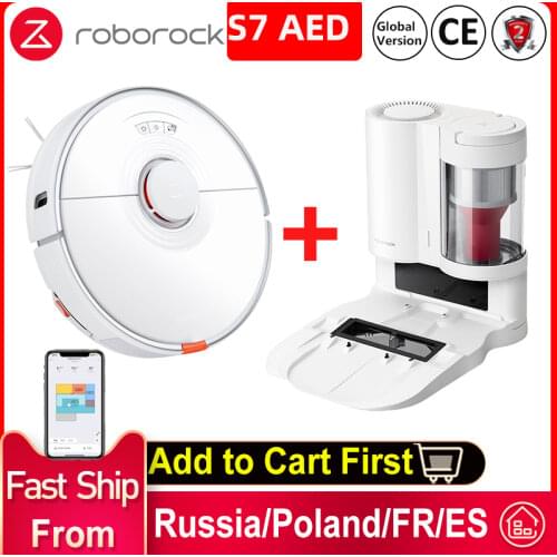 2021 Newest Smart White S7 Roborock Auto Empty Dock Station With Dustbin Detection