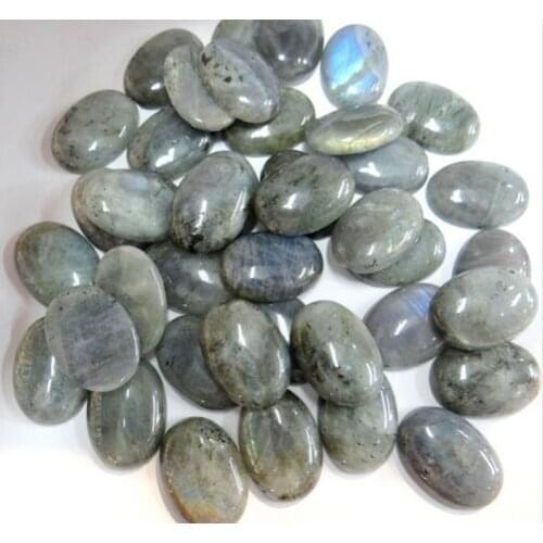 Natural Stone labradorite lapis Turquoises Quartz Crystal Oval 25mm*18mm Beads for diy Jewelry making necklace Accessories