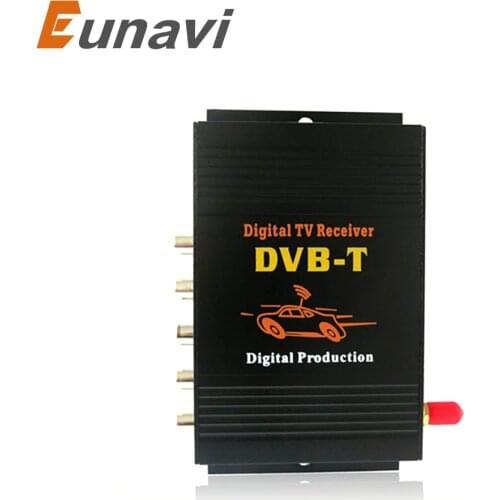 Eunavi Car DVB-T MPEG-4 HD tuner Digital TV BOX receiver box Single Antenna