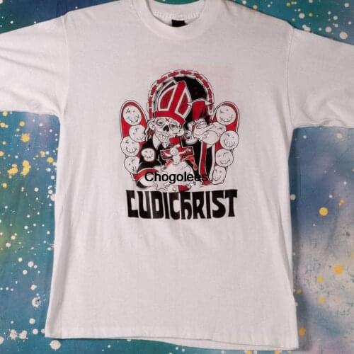 LUDICHRIST Thrash Metal Rock T Shirt Size L(1)