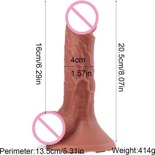 Skin Feeling Realistic Penis Sex Toys Liquid Silicone Big Dildos for Strapon Woman G-Spot Orgasm Sex Products