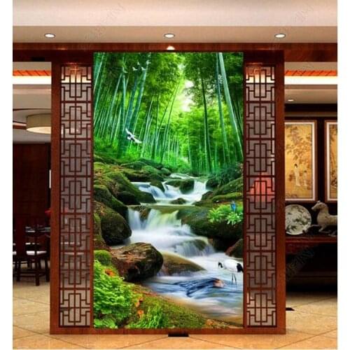 Custom wallpaper HD 3D photo mural landscape landscape 3D porch aisle corridor wallpaper mural papel de parede 3d
