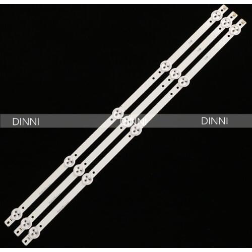 530mm LED Backlight strip For Proline Bravis 28C2000B 28 inch TV L2830HD SVJ280A01 REV3 5LED 130402 M280X13 E1 H 100%NEW