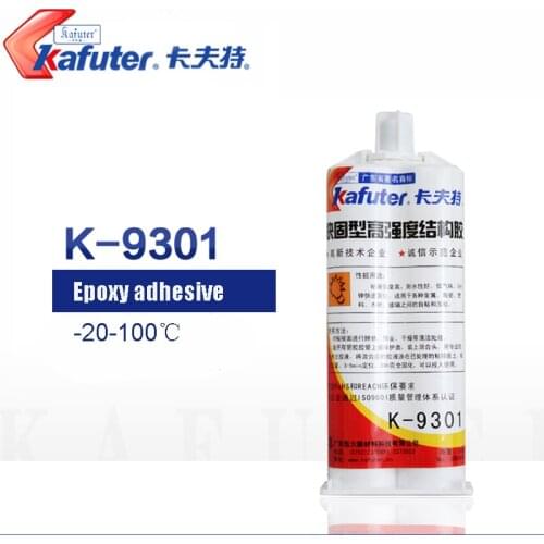 High quality kafuter K-9301 AB adhesive All-purpose adhesive universal glue for Plastic Metal Glass Ceramics