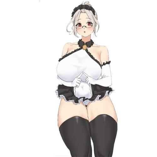 BBW Prototype Labiata Anime Girl Car Sticker Decal for Last Origin Car Accessories Vinyl Waterproof Decal Apply To Car Window