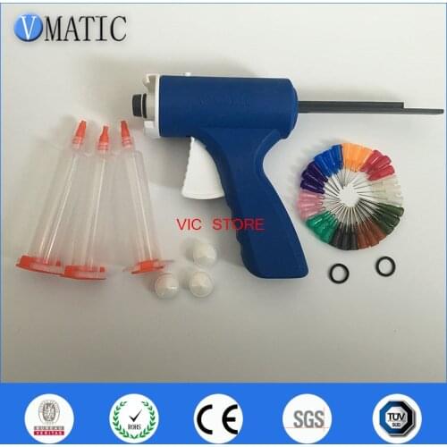 Free Shipping 10 Cc Ml Epoxy Glue Dispenser Dispensing Caulking Syringe Gun