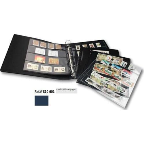 810601 coin albums book Widened Leather Loose-leaf General Booklet