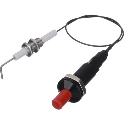 Universal Piezo Spark Ignition Set W/ 30cm Cable Push Button Igniter For Gas BBQ Home Appliance Accessories