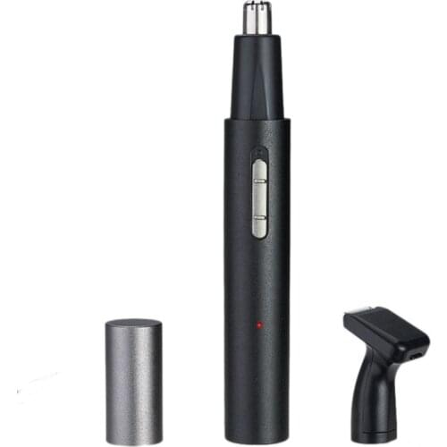 EAS-Electric Nose Hair Trimmer USB Set Rechargeable 2-In-1 Unisex Nose Hair Trimming Styling Trimming