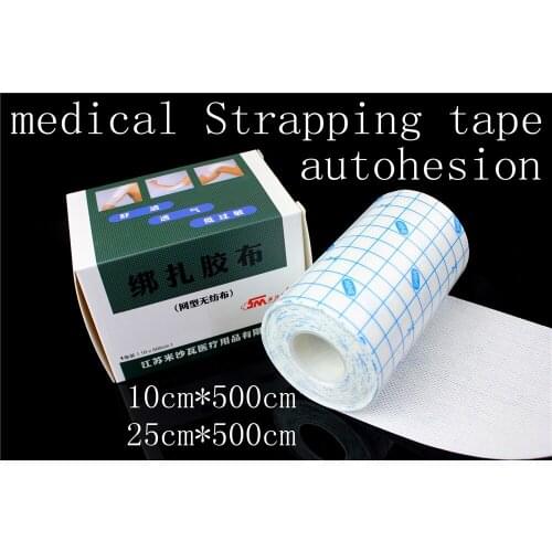 Medical Non-woven Tape Adhesive Plaster Breathable Anti-allergic Medicinal Wound Dressing Fixation Tape Drug Patches Bandage