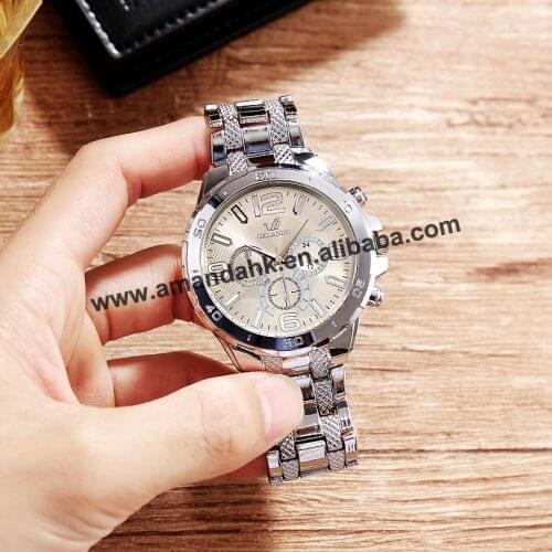 Wholesale Mens Watches Luxury Men Quartz Watch Alloy Fashion Sport Men Business Casual Wrist Watches 7145