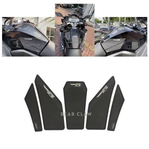 Motorcycle Tank Pad Sticker For BMW K1600B K1600GT Oil tank Protector Anti slip tank grip Decals