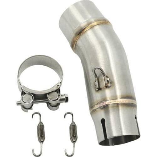 For Kawasaki NJ 400 Ninja400 Ninja 400 Z400 Motorcycle Stainless Steel Exhaust middle pipe link pipe 2018-2019