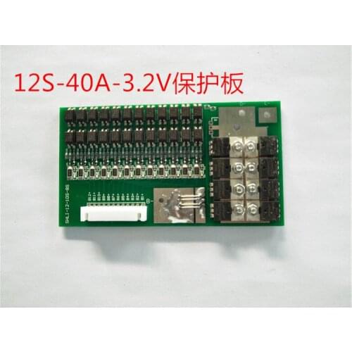 NEW 1PC 12S 40A36V lithium battery polymer protection board with balanced charge
