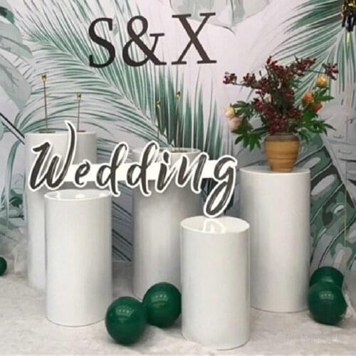 Newweddingpropscylindrical dessert table wrought iron pillardecoration ornaments wedding birthday layout cake table displaystand