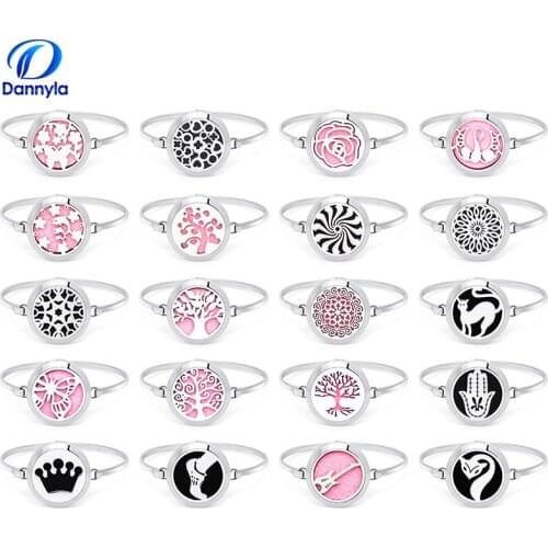 Wholesale And Retail 30mm Stainless Steel Aromatherapy Locket Essential oil Locket Bracelet Accept Customization AD161-180-Z01